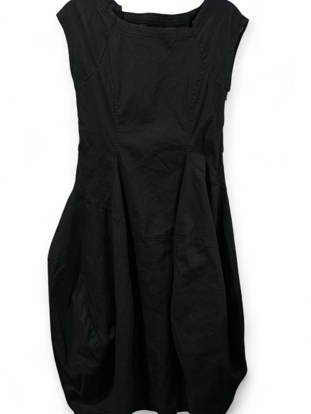 Rundholz Avant Garde Stretch Linen Tulip Balloon Dress sz S - Picture 4 of 5